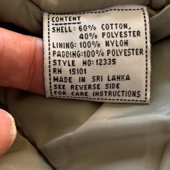 “EAGLES RIDGE” Quilted Lining Coat  NWT - Picture 5 of 6